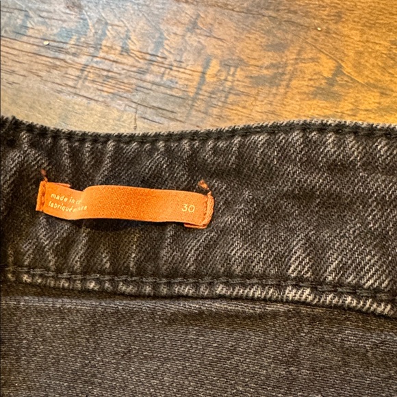 Anthropologie PILCRO faded black Bermuda shorts sz 30 - Picture 4 of 5